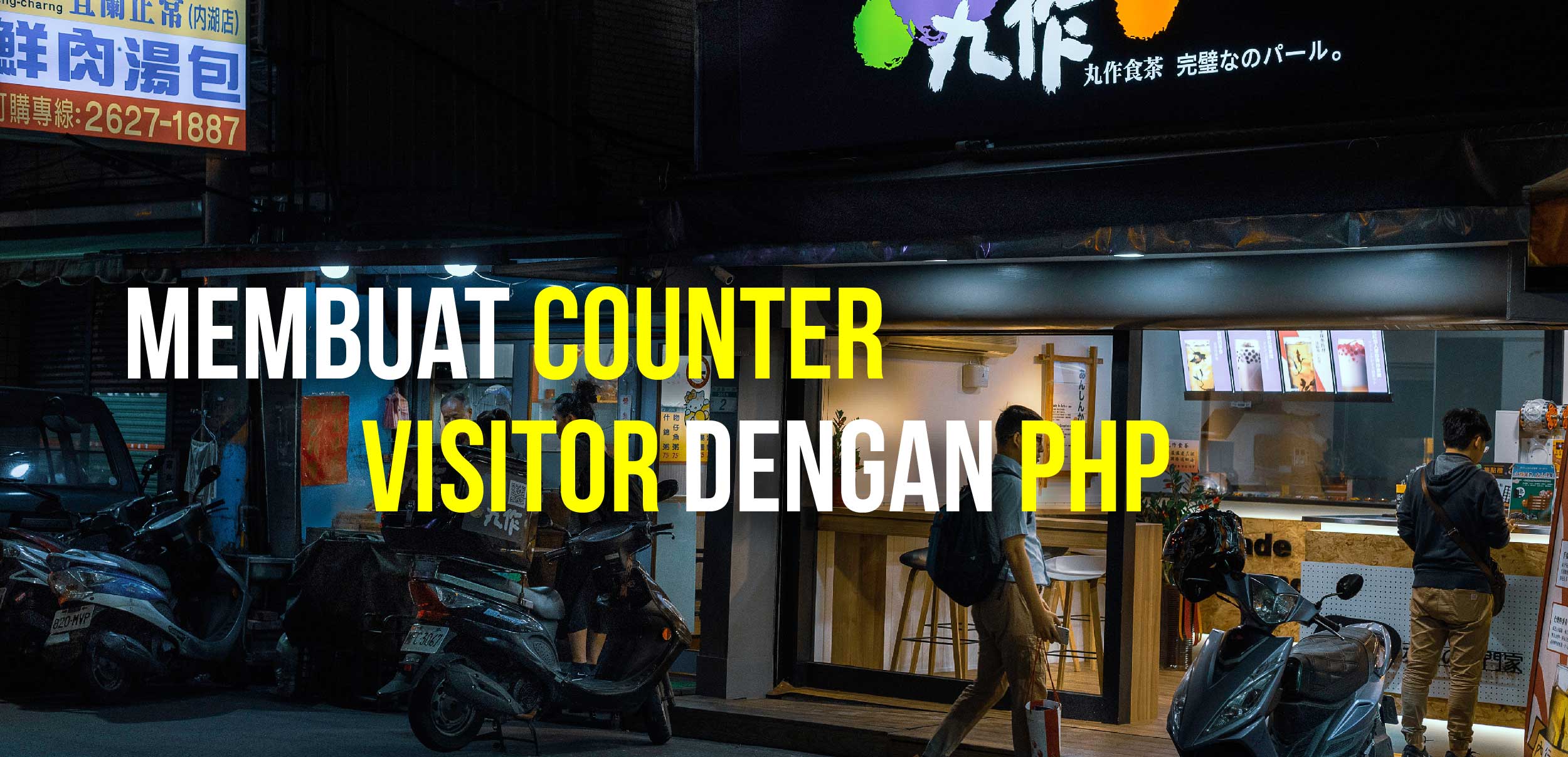 Membuat Pengunjung Counter di PHP